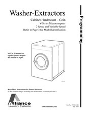 Alliance Laundry Systems HCI8VC2 Guía De Programación