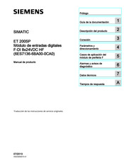 Siemens SIMATIC ET 200SP Manual De Producto