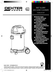 Dexter power YLW6239-DP Instrucciones Legales Y De Seguridad