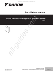 Daikin Altherma EKCB07CAV3 Manual De Instalación