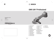 Bosch GWX 18V-7 Professional Manual Original