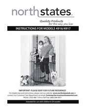NORTH STATES 4916 Instrucciones