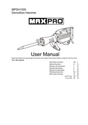 MaxPro MPDH1500 Manual De Instrucciones