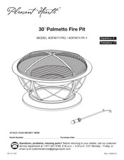 Pleasant Hearth OFW717RC Manual Del Usuario