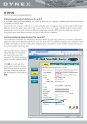 Dynex DX-E401 FAQ Guia De Inicio Rapido