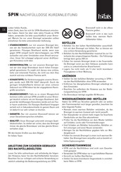 höfats SPIN Instrucciones