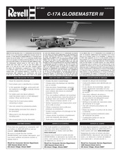 REVELL C-17A GLOBEMASTER III Manual Del Usuario