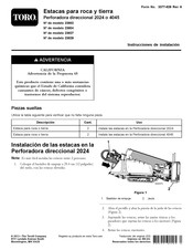 Toro 4045 Instrucciones De Instalación