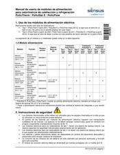 Xylem SENSUS PolluTherm Manual De Usario