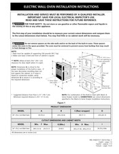 Electrolux E30WD75DSS Instrucciones De Instalación