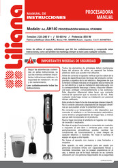 Liliana STARMIX Manual De Instrucciones