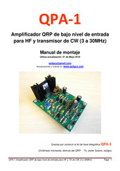 EA3GCY QPA-1 Manual De Montaje