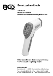 BGS technic DT-8836M Manual Del Usuario