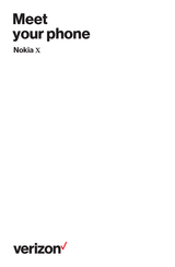 Nokia X Manual De Instrucciones