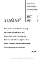 Vetus RCEX Instrucciones De Instalación