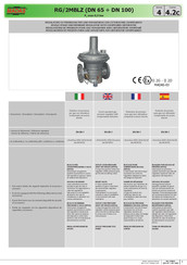 Madas RG/2MBLZ Manual Del Usuario