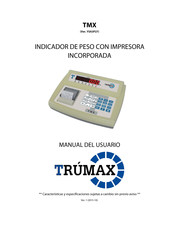 Trumax TMX Manual Del Usuario