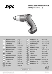 Skil F0152972 Serie Manual De Instrucciones