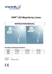 VWR 8606L Manual Del Usuario