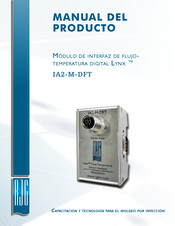 RJG IA2-M-DFT Manual Del Producto