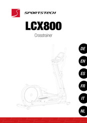 SPORTSTECH LCX800 Manual De Instrucciones