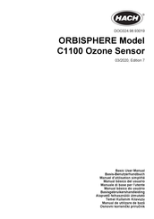 Hach ORBISPHERE C1100 Manual Básico Del Usuario