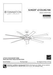 Fanimation LP8147SLBN Manual De Instrucciones