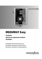 Weinmann MEDUMAT Easy Descripción Del Aparato E Instrucciones