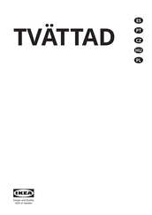 Ikea TVÄTTAD Manual Del Usuario