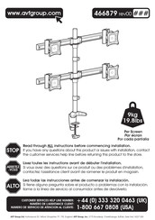 AVF Group 466879 Manual De Instrucciones