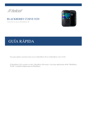 Blackberry CURVE 9220 Guía Rápida