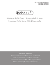 bebeduE Pol & Sara Manual Del Usuario