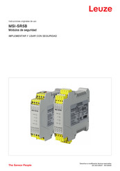 Leuze MSI-SR5B Instrucciones Originales De Uso