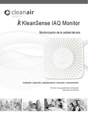 cleanAIR KleanSense IAQ Guia De Inicio Rapido