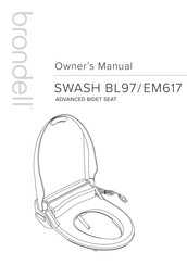 brondell SWASH BL97 Manual Del Propietário