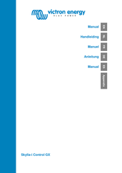 Victron energy Skylla-i Control GX Manual
