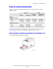 Xerox Phaser 4500 Guia De Inicio Rapido