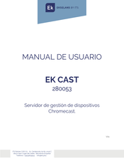 ITS EKSELANS EK CAST Manual De Usuario