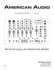 American Audio COMMANDER plus Manual De La Guía Y De Referencia Del Utilizador