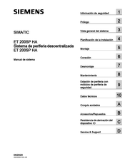 Siemens SIMATIC ET 200SP HA Manual De Sistema