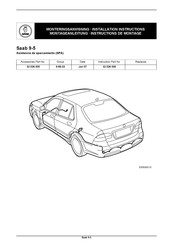 Saab 32 026 005 Instrucciones De Montaje