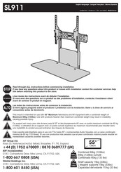 AVF SL911 Instrucciones De Montaje