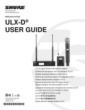 Shure ULXD4 Manual Del Usuario