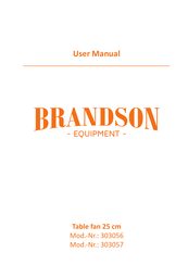 Brandson 303057 Manual De Instrucciones