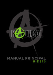 RADICAL R-D210 Manual Principal