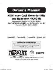 Tripp-Lite B127A-010-H Manual Del Propietário