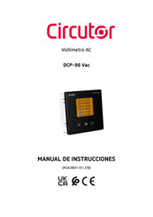 Circutor DCP-96 Vac Manual De Instrucciones