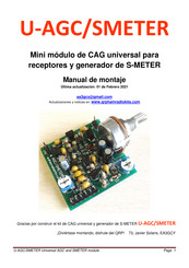 EA3GCY U-AGC/SMETER Manual De Montaje