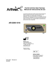 Arthrex AR-3200-1018 Manual De Instrucciones De Uso