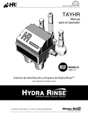 HYDRA RINSE HRF1-0 Manual Para El Operador